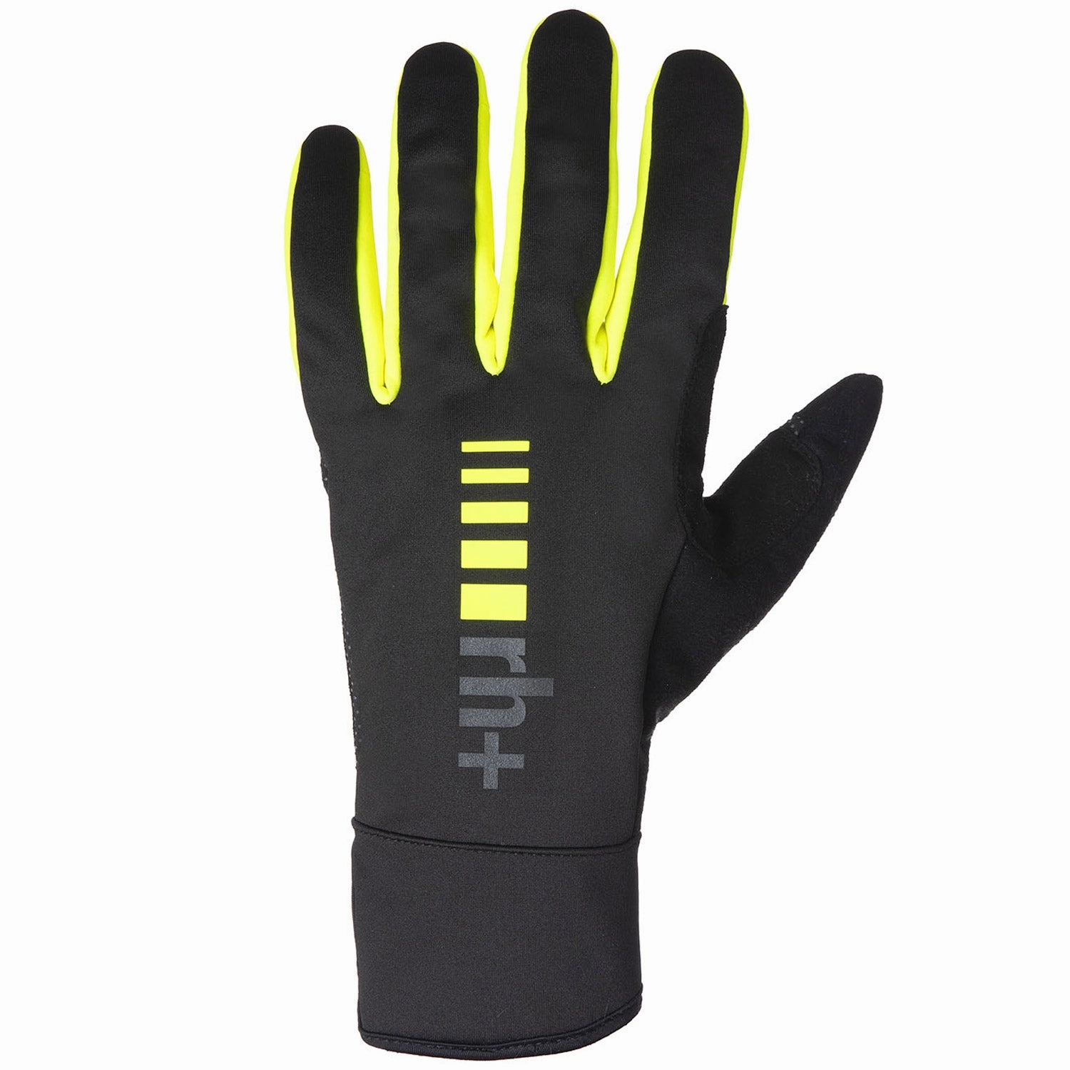 Rh  Soft Shell gloves - Black yellow