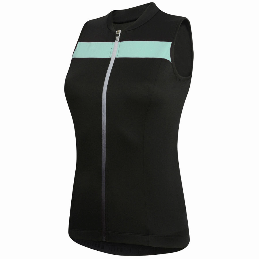 Rh  Spirit Woman S/L Jersey - Black Blue