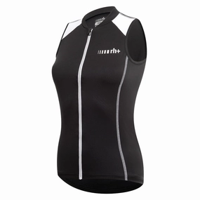 Rh  Spirit Woman S/L Jersey - Black White