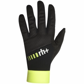 Rh  Zero Evo II Brush gloves - Black yellow