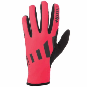Rh  Zero Lycra Brush gloves - Red black