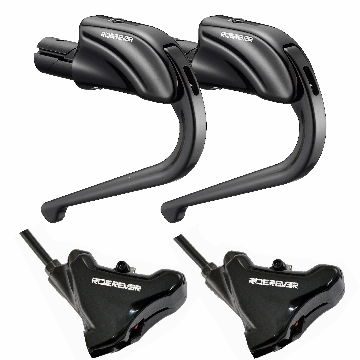 RideRever TRIVA Hydraulic TT / Time Trail Brake Set
