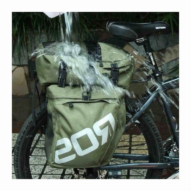 Roswheel Essentials 3-in-1 Triple Pannier Bag Set 40L Black