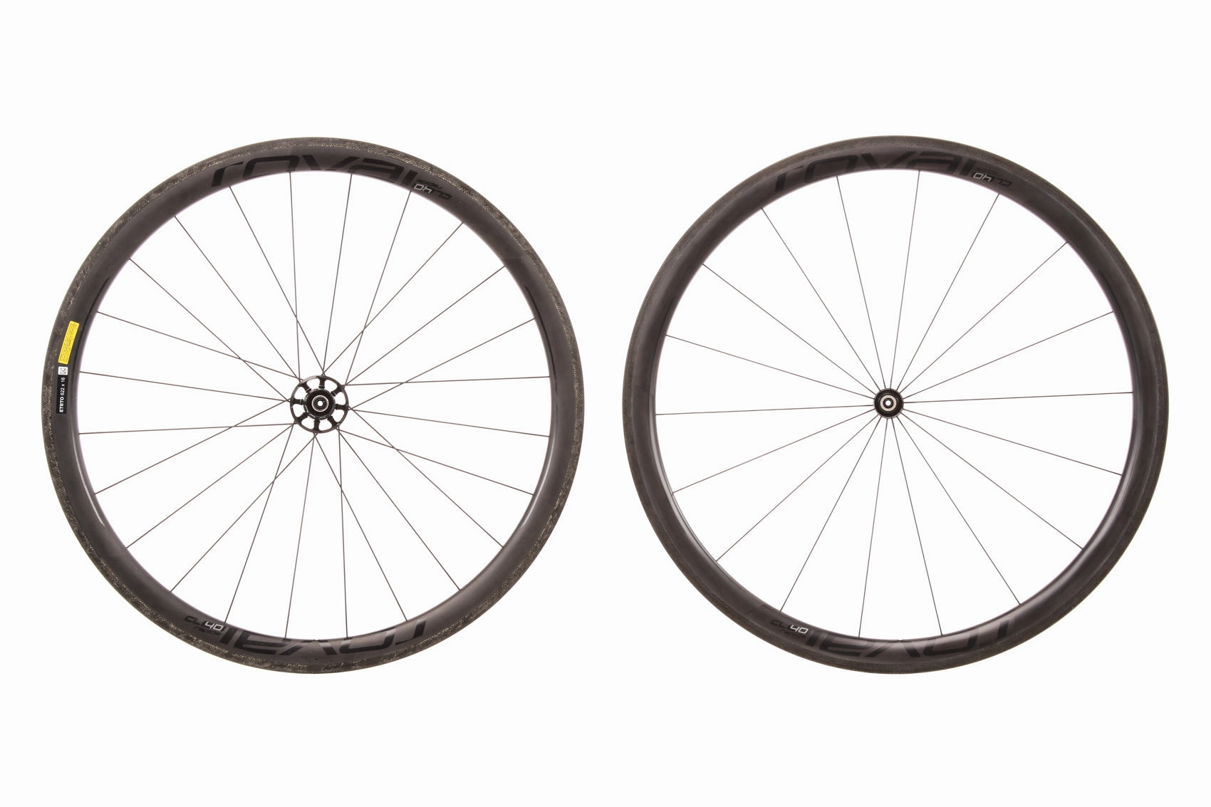 Roval Rapide CL 40 Carbon Clincher 700c Wheelset