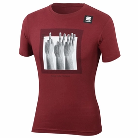 Sagan FingersT-Shirt - Red
