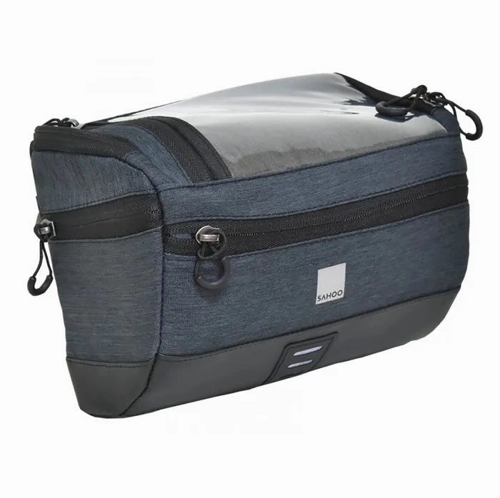 Sahoo Deluxe Handlebar Bag 2L with Phone/Map Pouch
