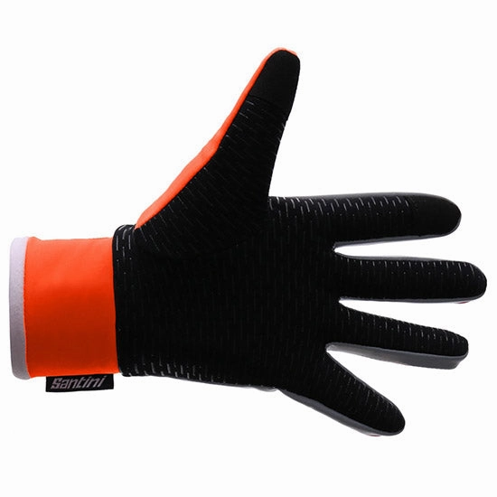 Santini Acquazero Vega gloves - Orange