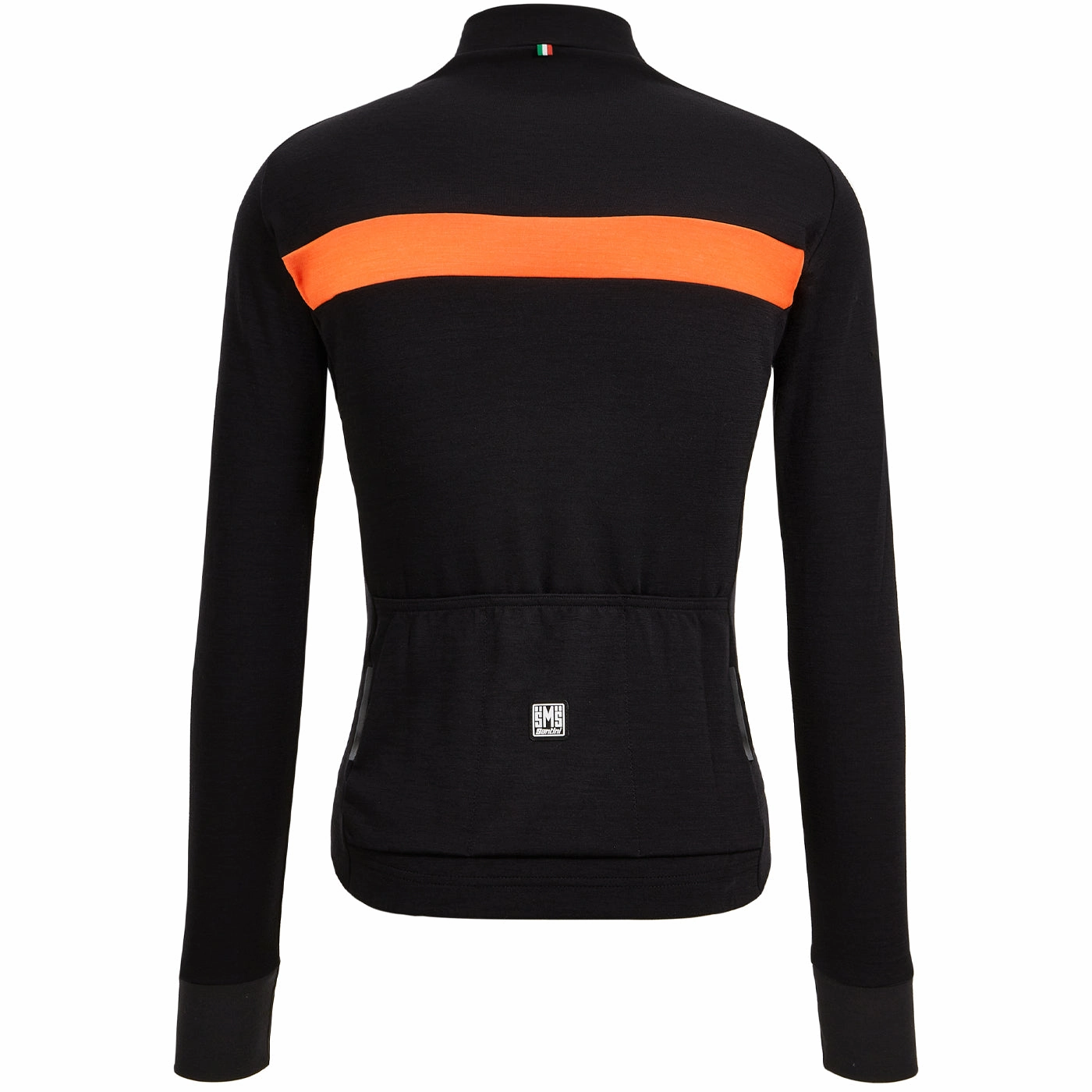Santini Adapt Wool long sleeve jersey - Orange
