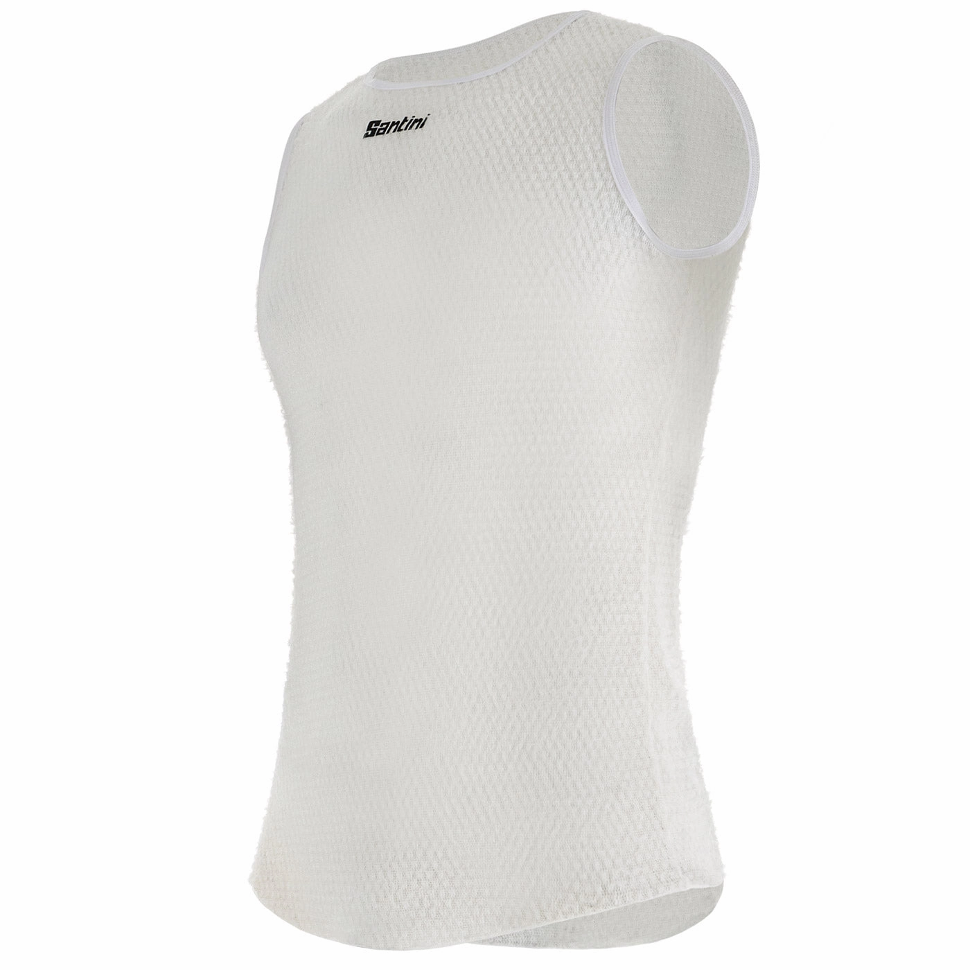 Santini Alpha sleeveless base layer - White