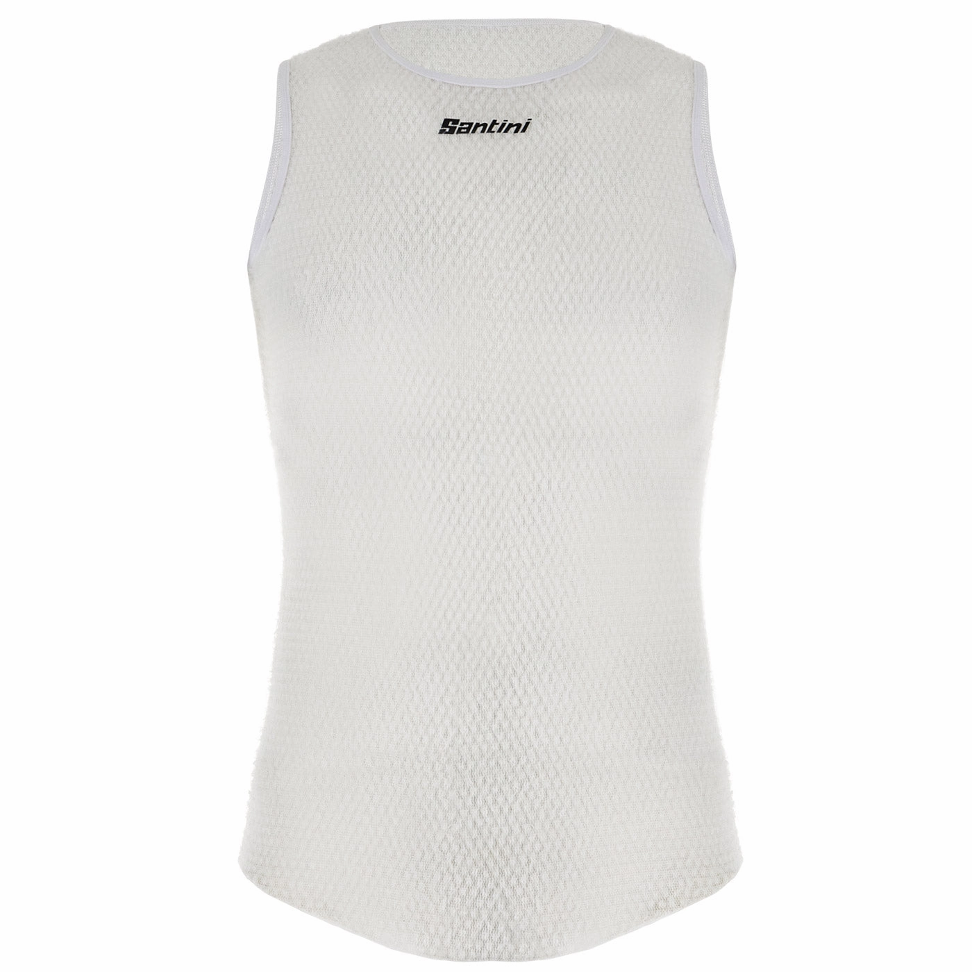 Santini Alpha sleeveless base layer - White
