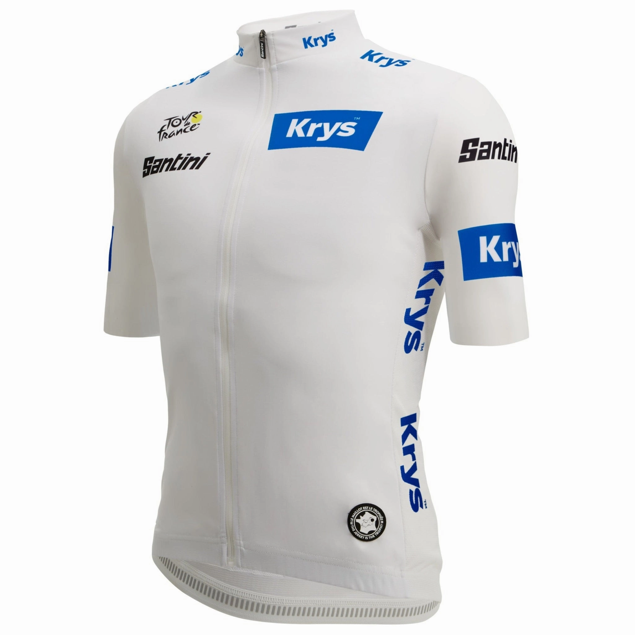 Santini Bianca Tour de France 2025 Fan Line jersey