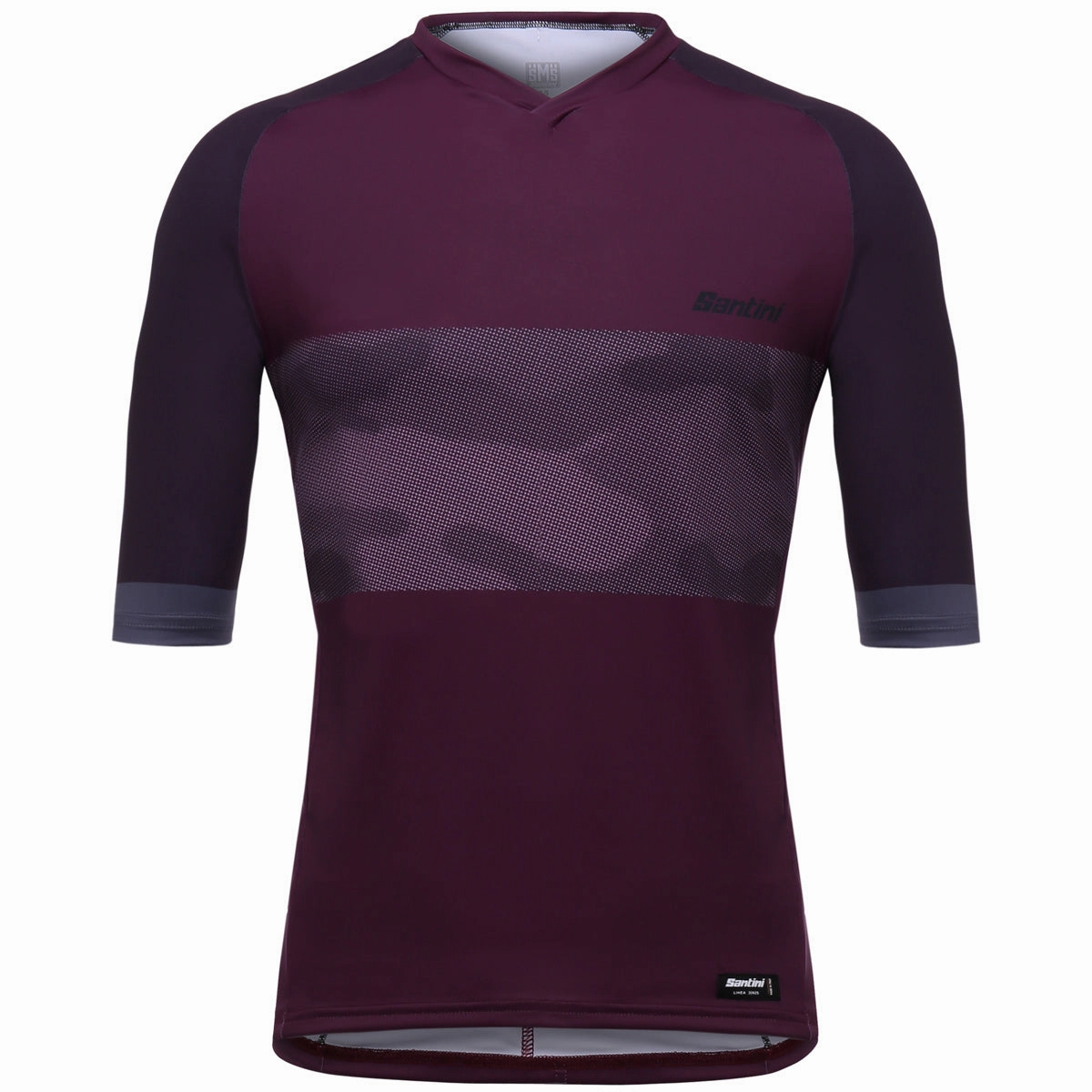 Santini Bosco jersey - Bordeaux