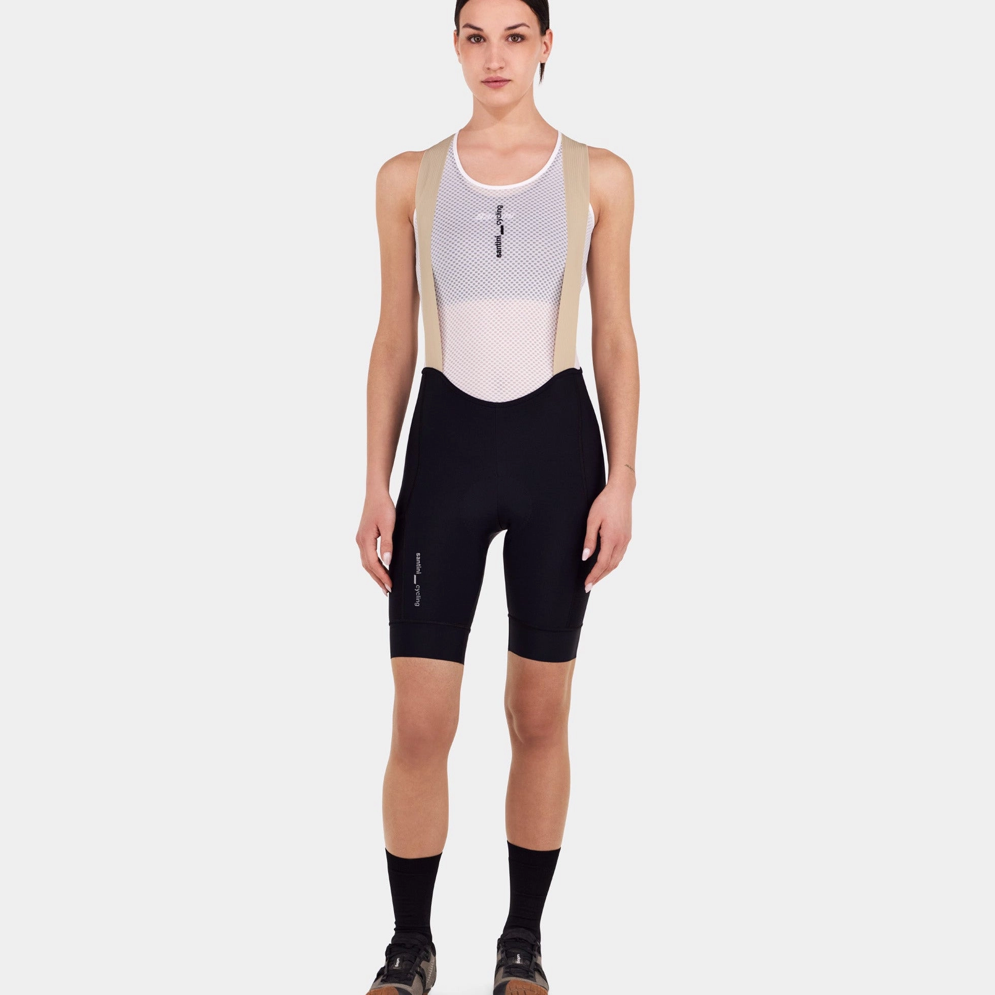 Santini Cargo women bibshort - Black