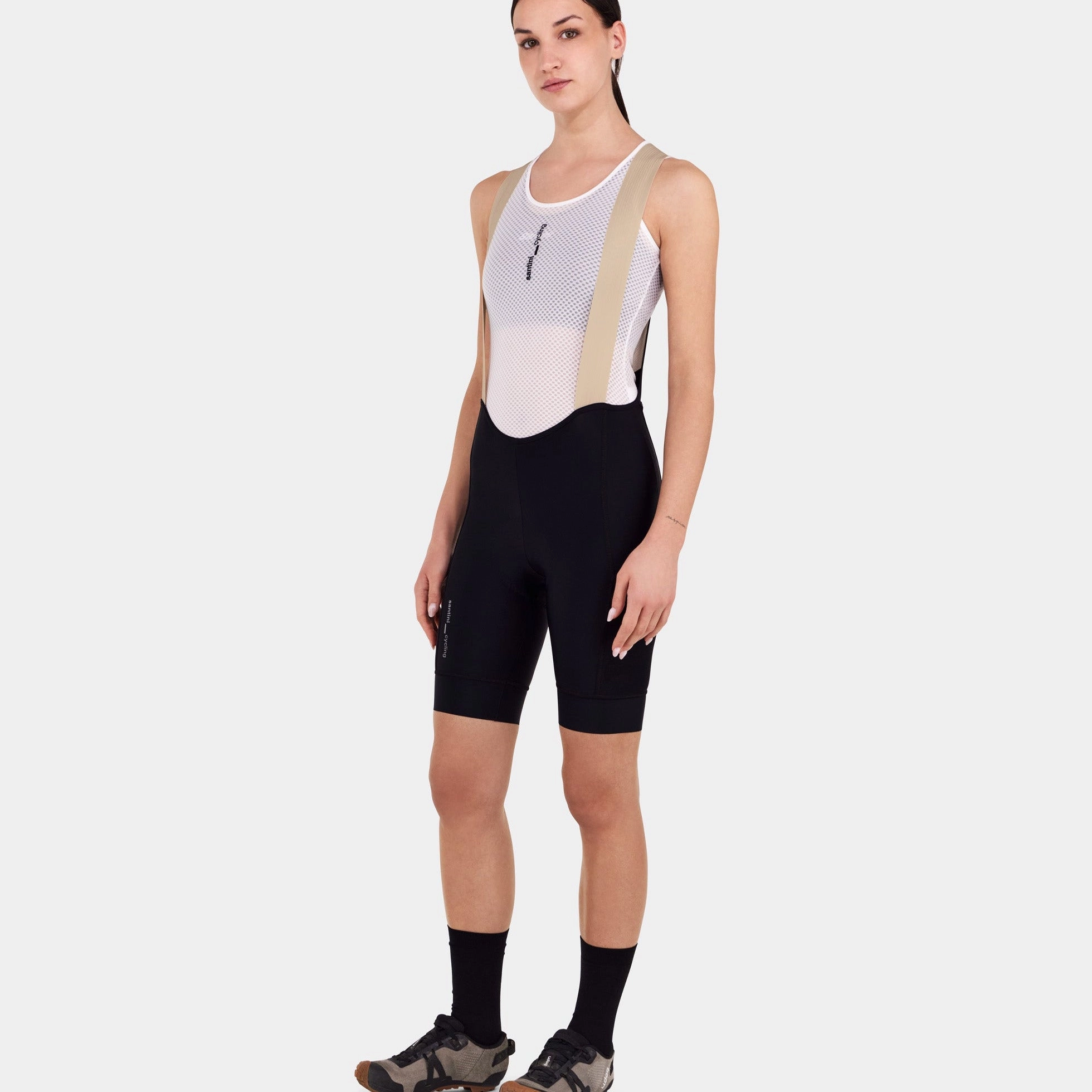 Santini Cargo women bibshort - Black