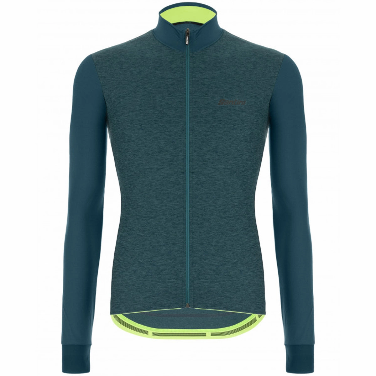 Santini Colore Puro long sleeve jersey - Green