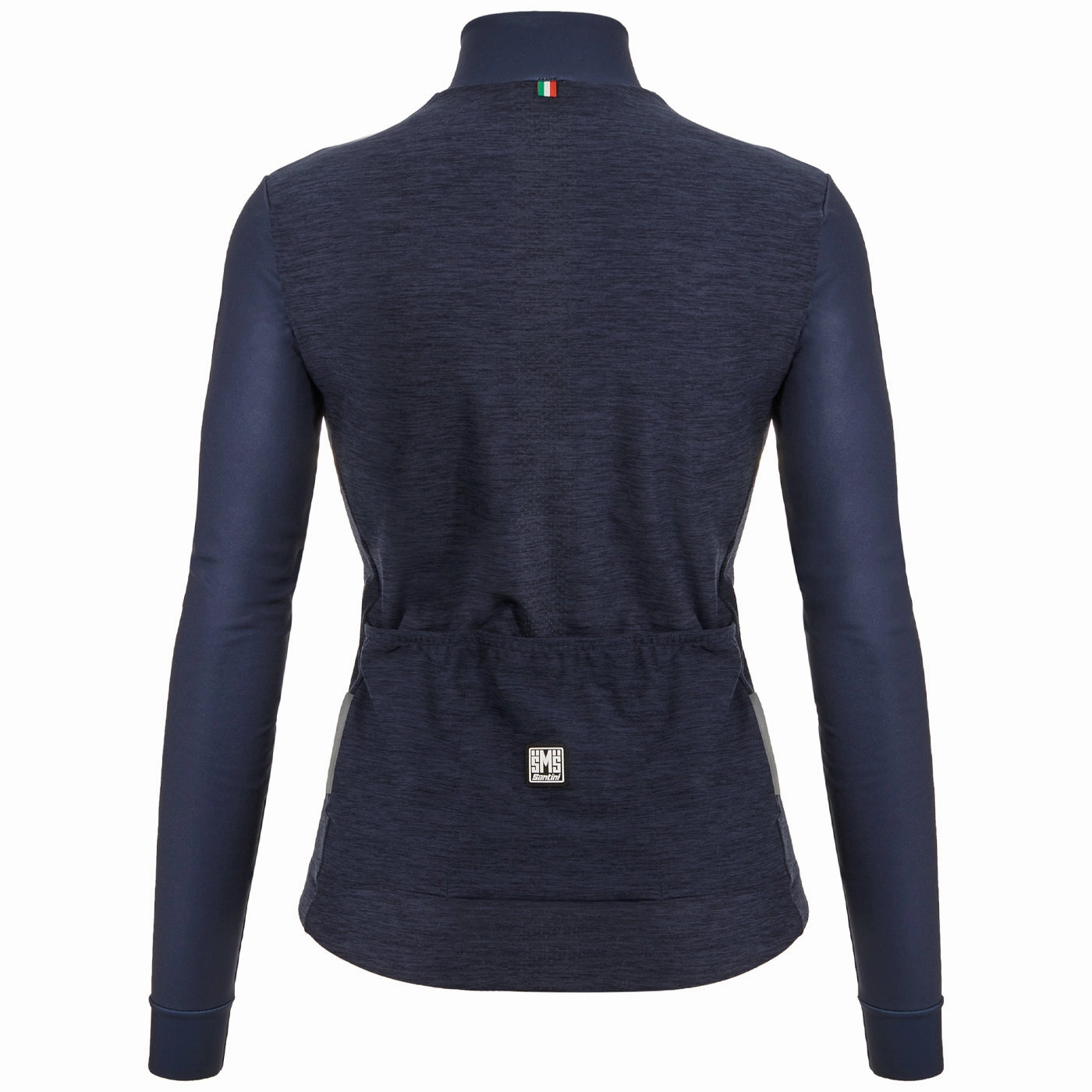 Santini Colore Puro long sleeves woman jersey - Blue