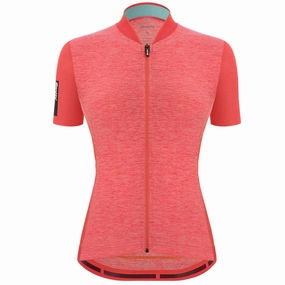 Santini Colore Puro woman jersey - Pink 