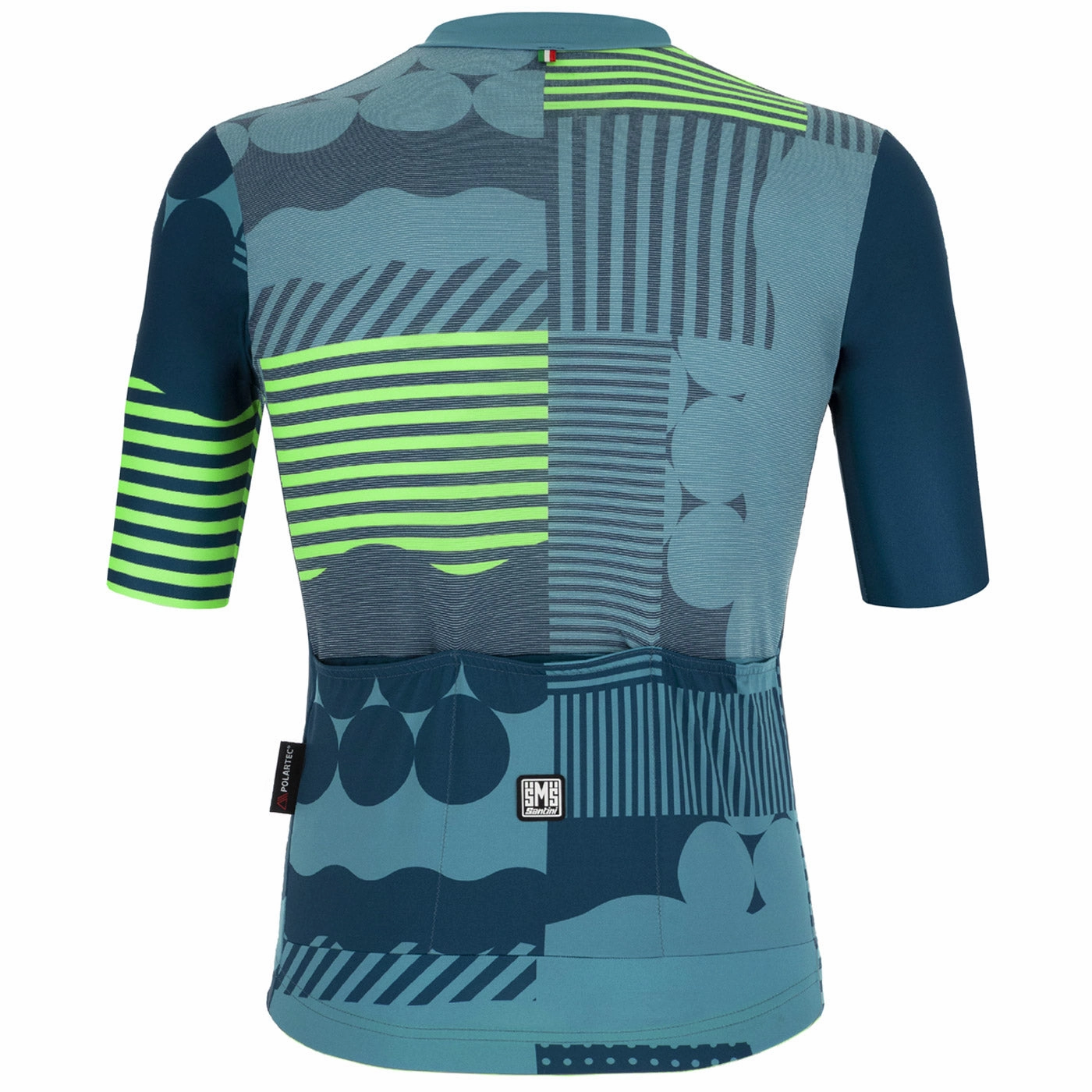 Santini Delta Optic jersey - Green