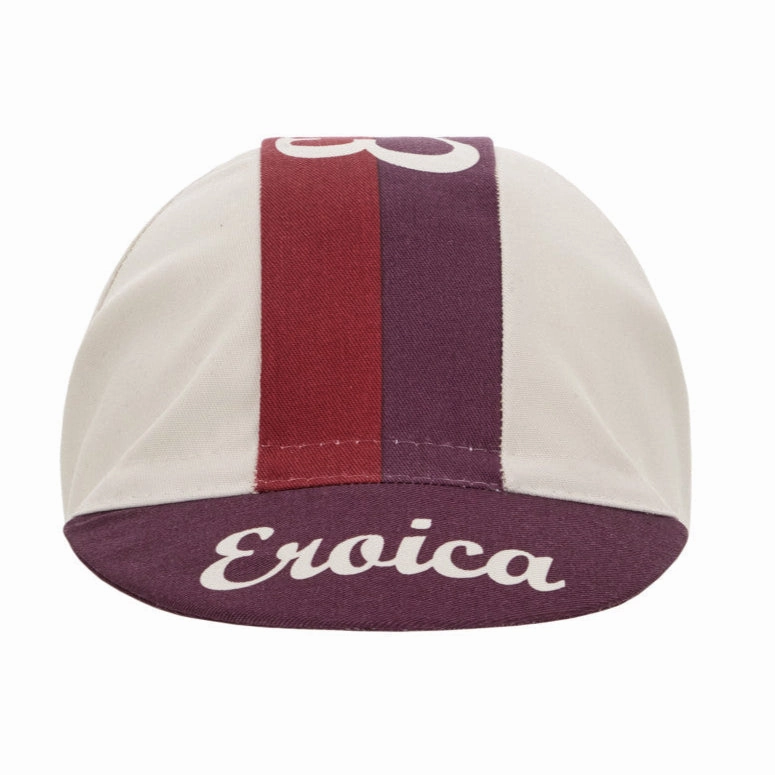 Santini Eroica Quiete cap - Bordeaux