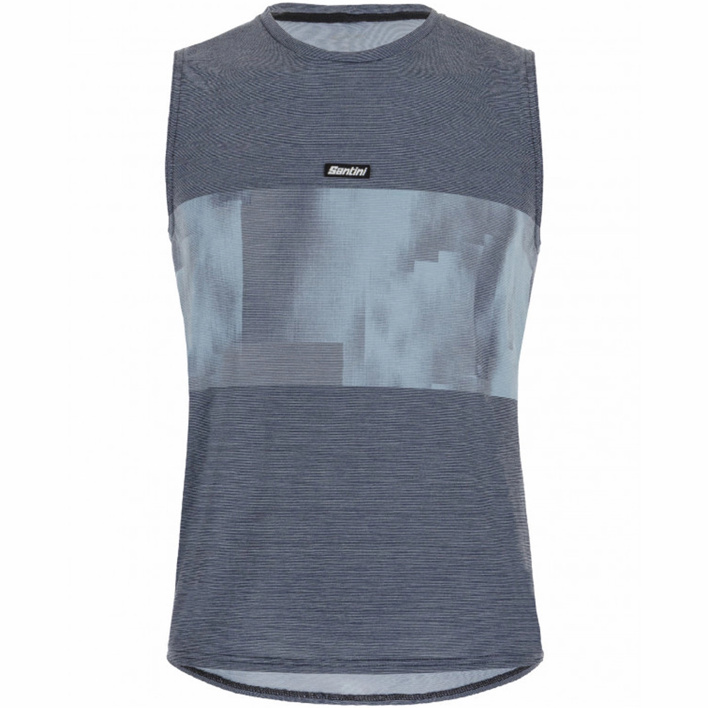 Santini Forza Indoor sleeveless jersey - Blue