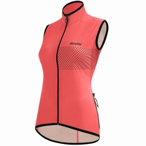 Santini Guard Nimbus women vest - Pink