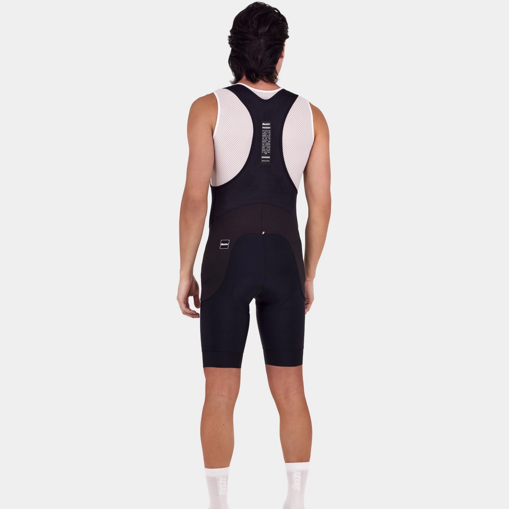 Santini Hivis bib short - Black
