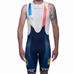 Santini Lidl Trek 2024 bib short