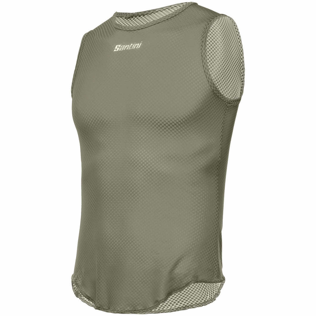 Santini Lieve sleeveless base layer - Green