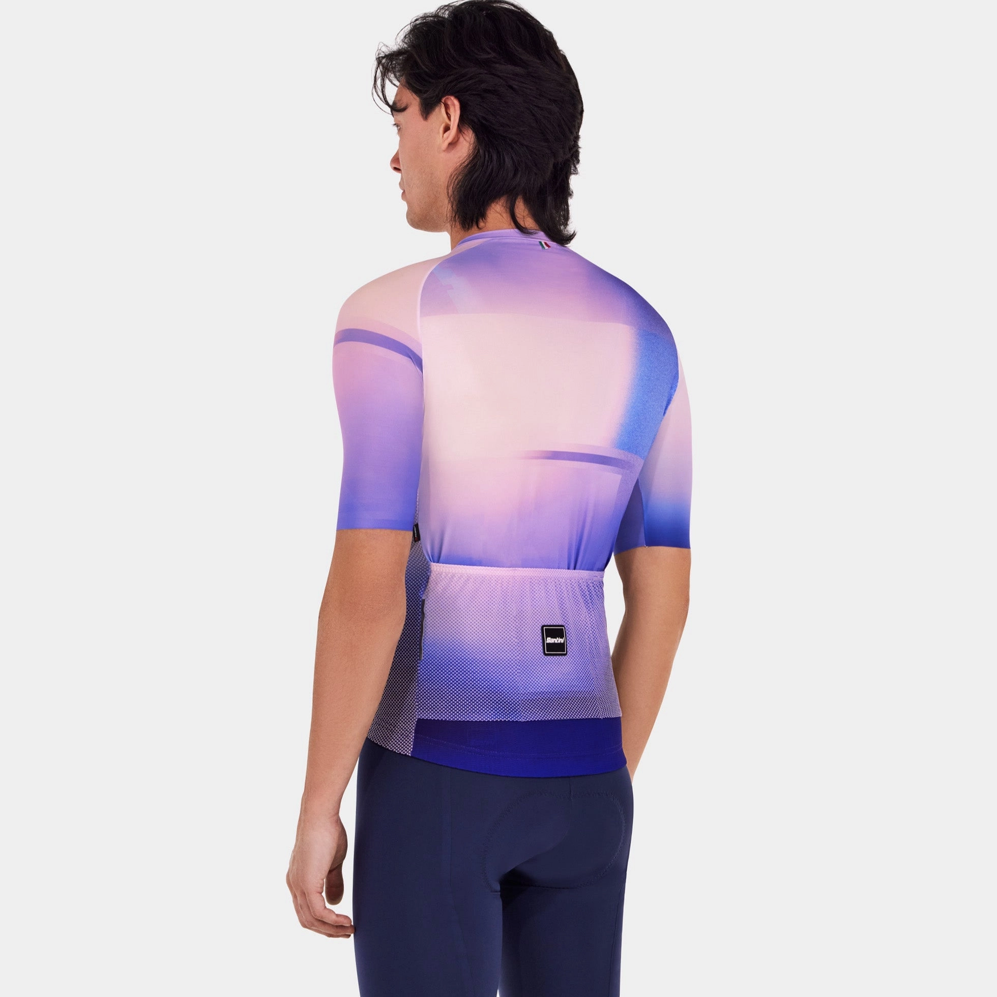 Santini Luce jersey - Pink Blue