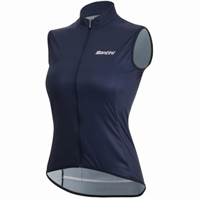 Santini Nebula women vest - Blue