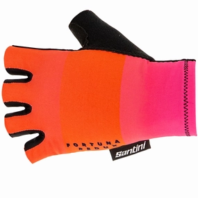 Santini Redux Fortuna gloves - Orange