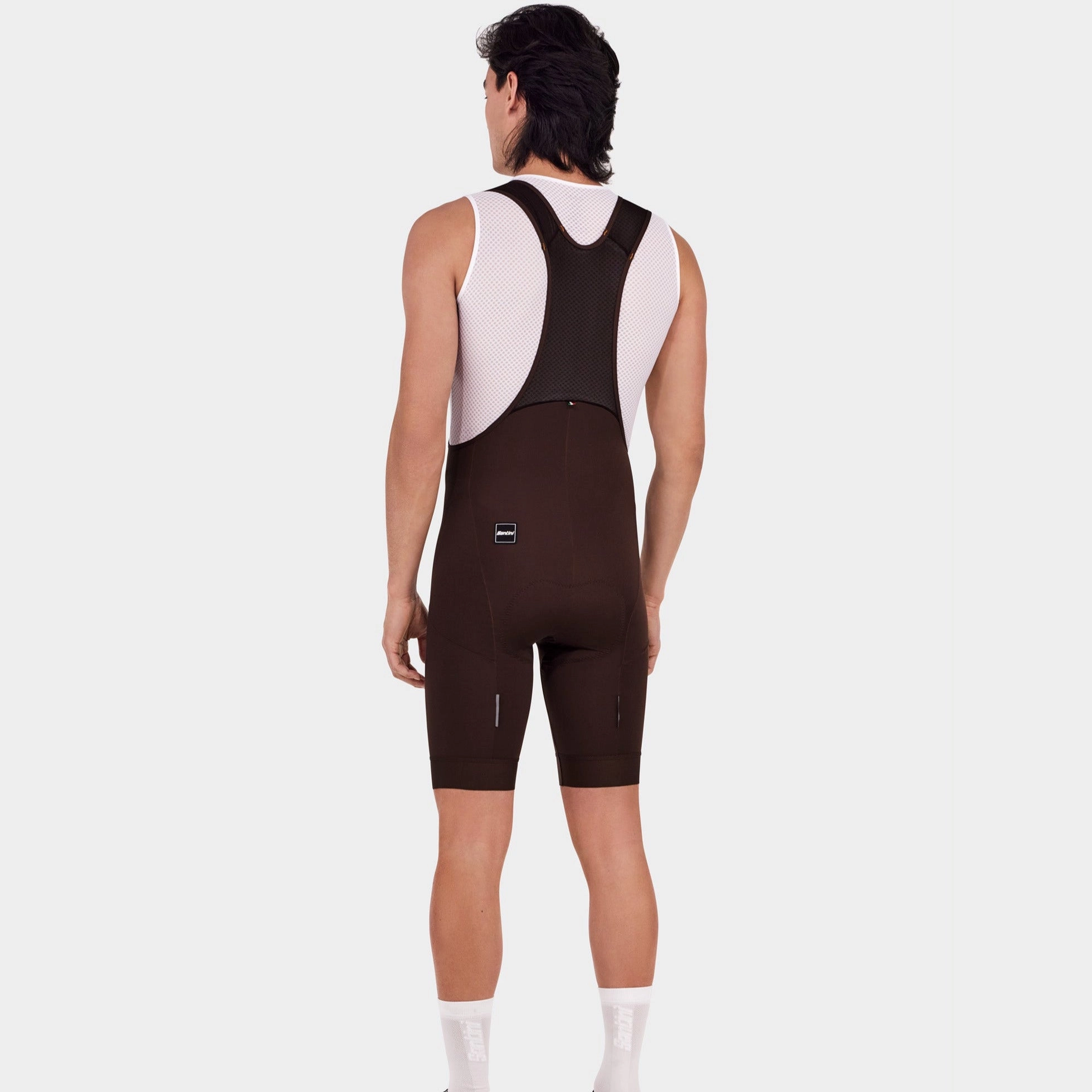 Santini RTR bib short - Brown