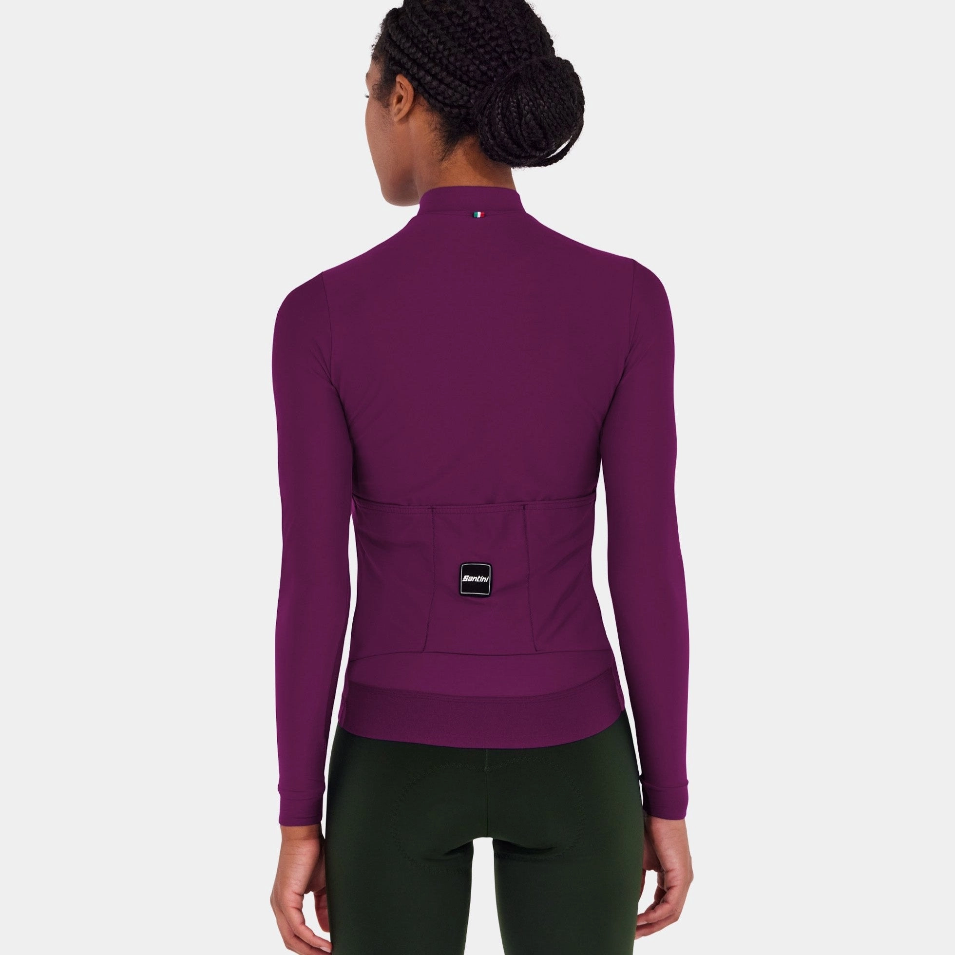 Santini RTR long sleeve jersey - Bordeaux