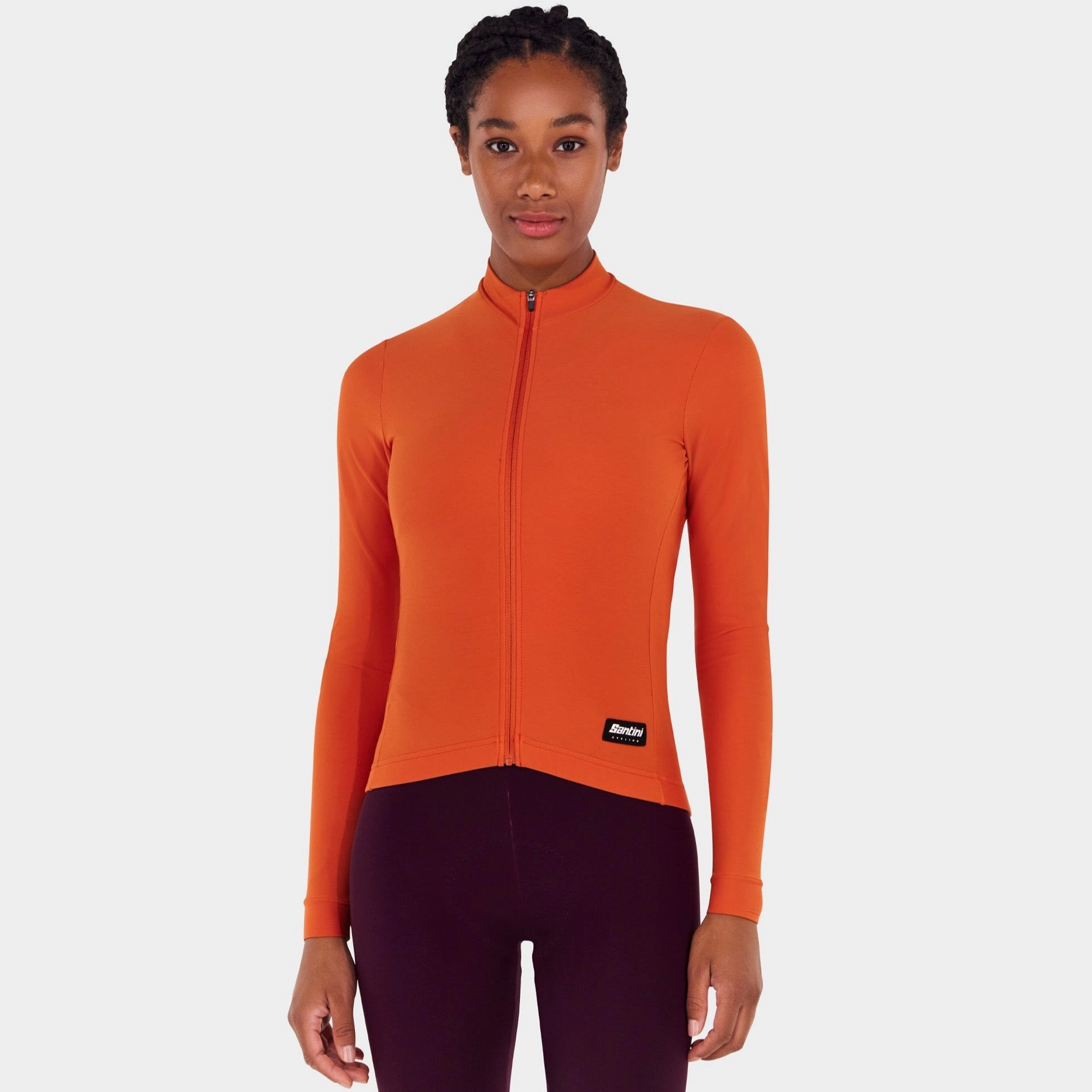 Santini RTR long sleeve jersey - Orange