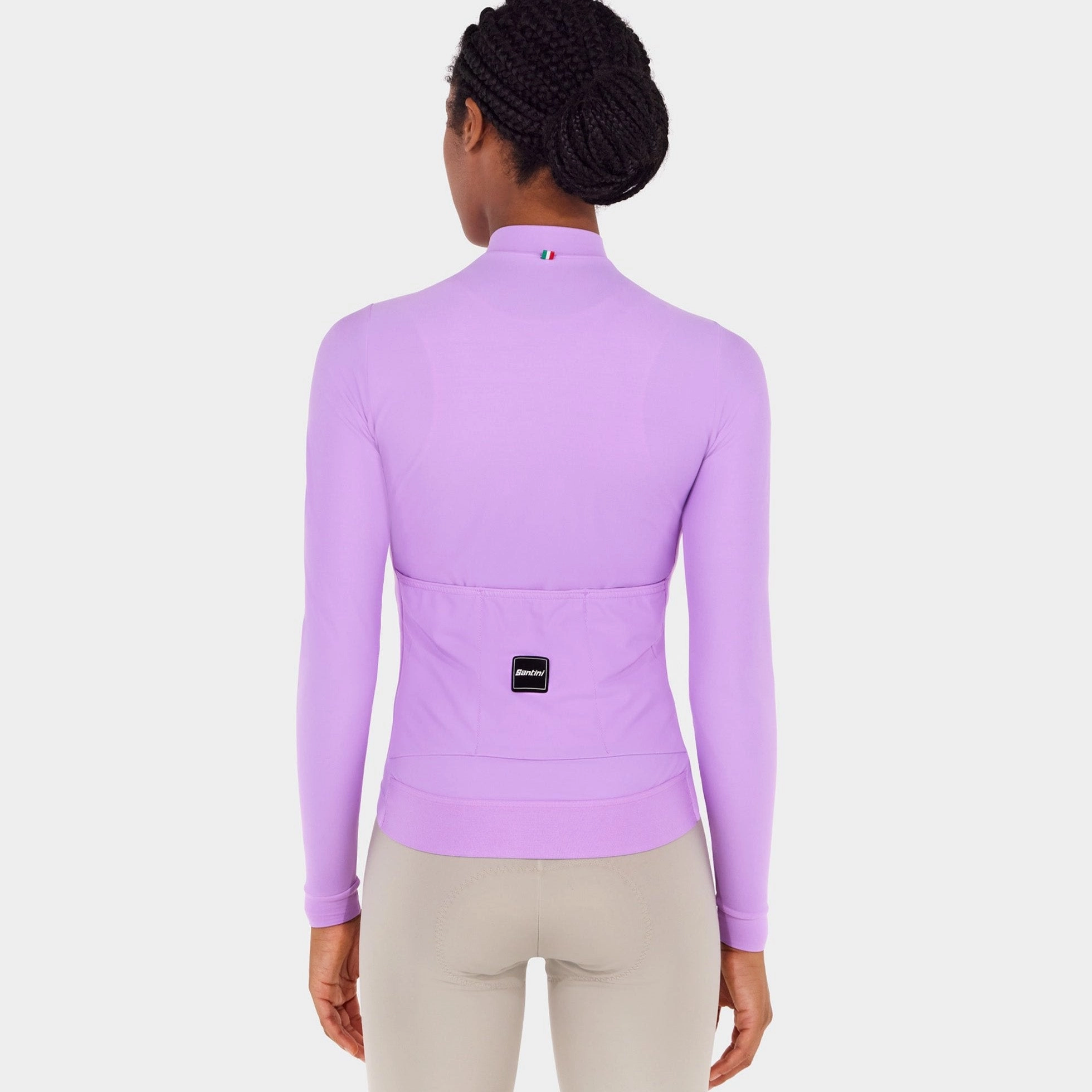 Santini RTR long sleeve jersey - Purple