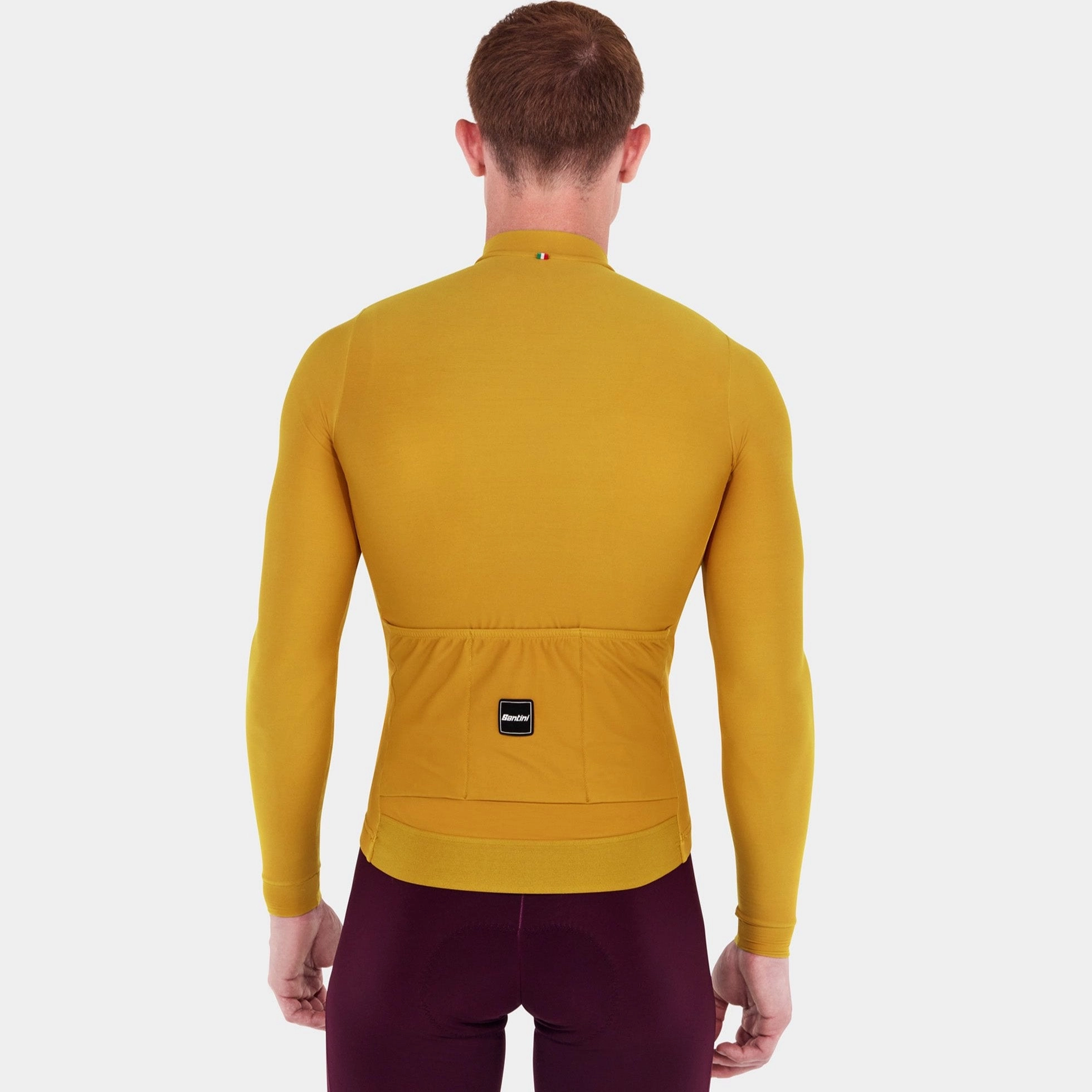 Santini RTR long sleeve jersey - Yellow
