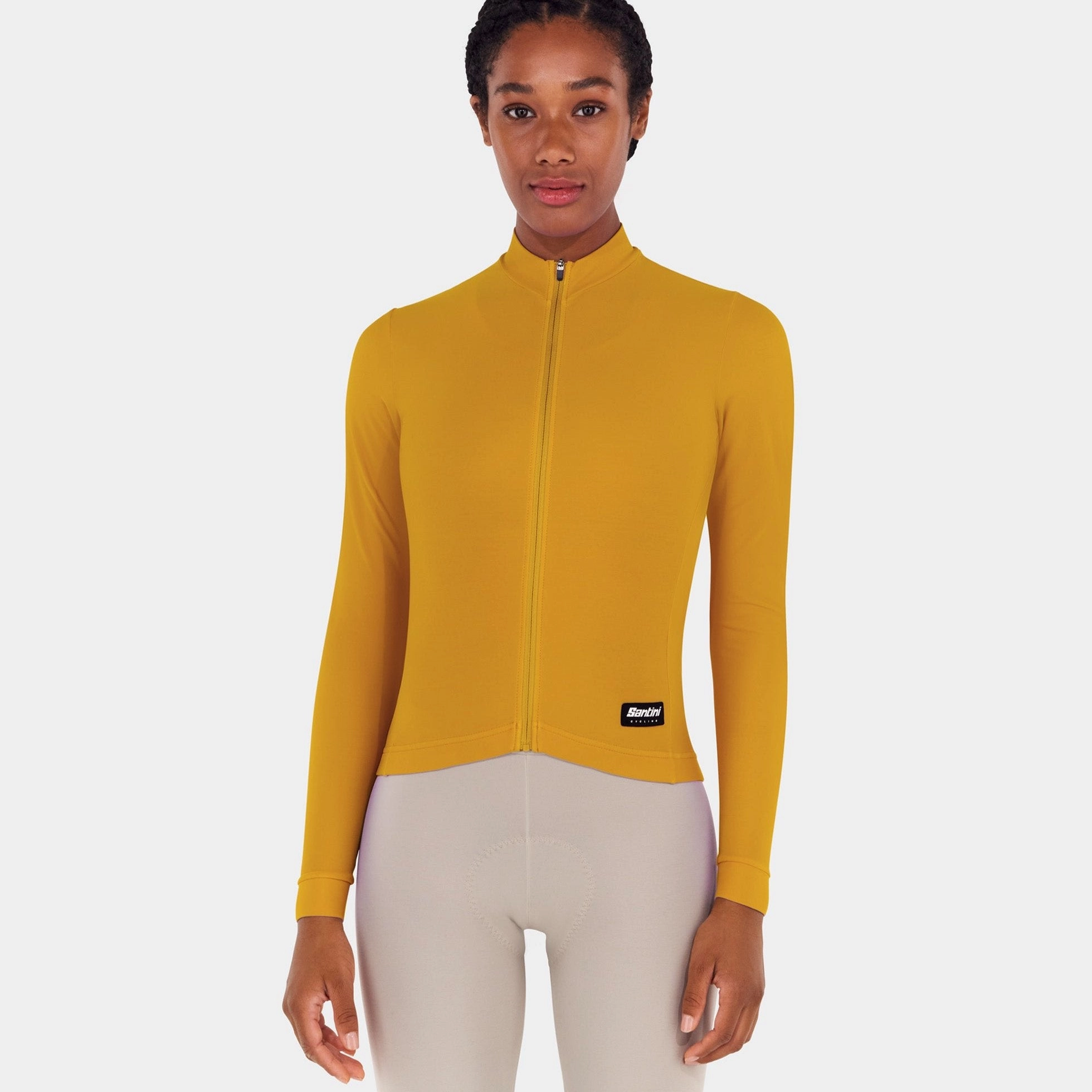 Santini RTR long sleeve jersey - Yellow