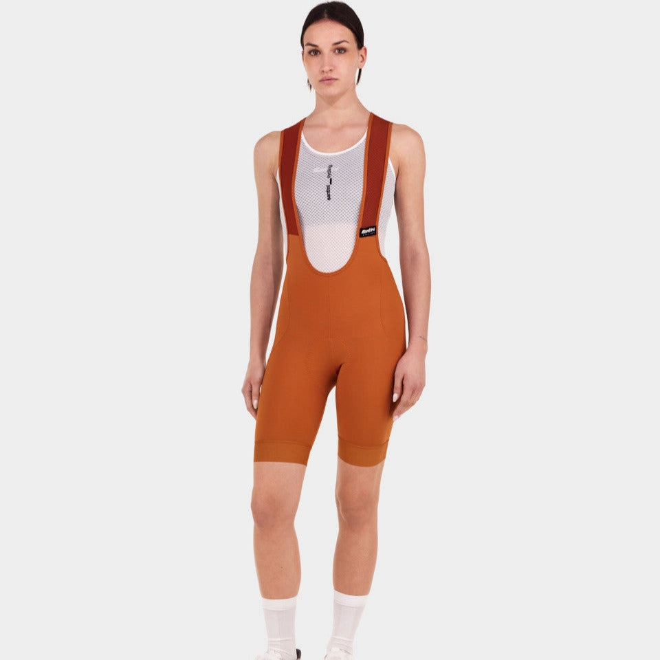 Santini RTR women bibshort - Orange