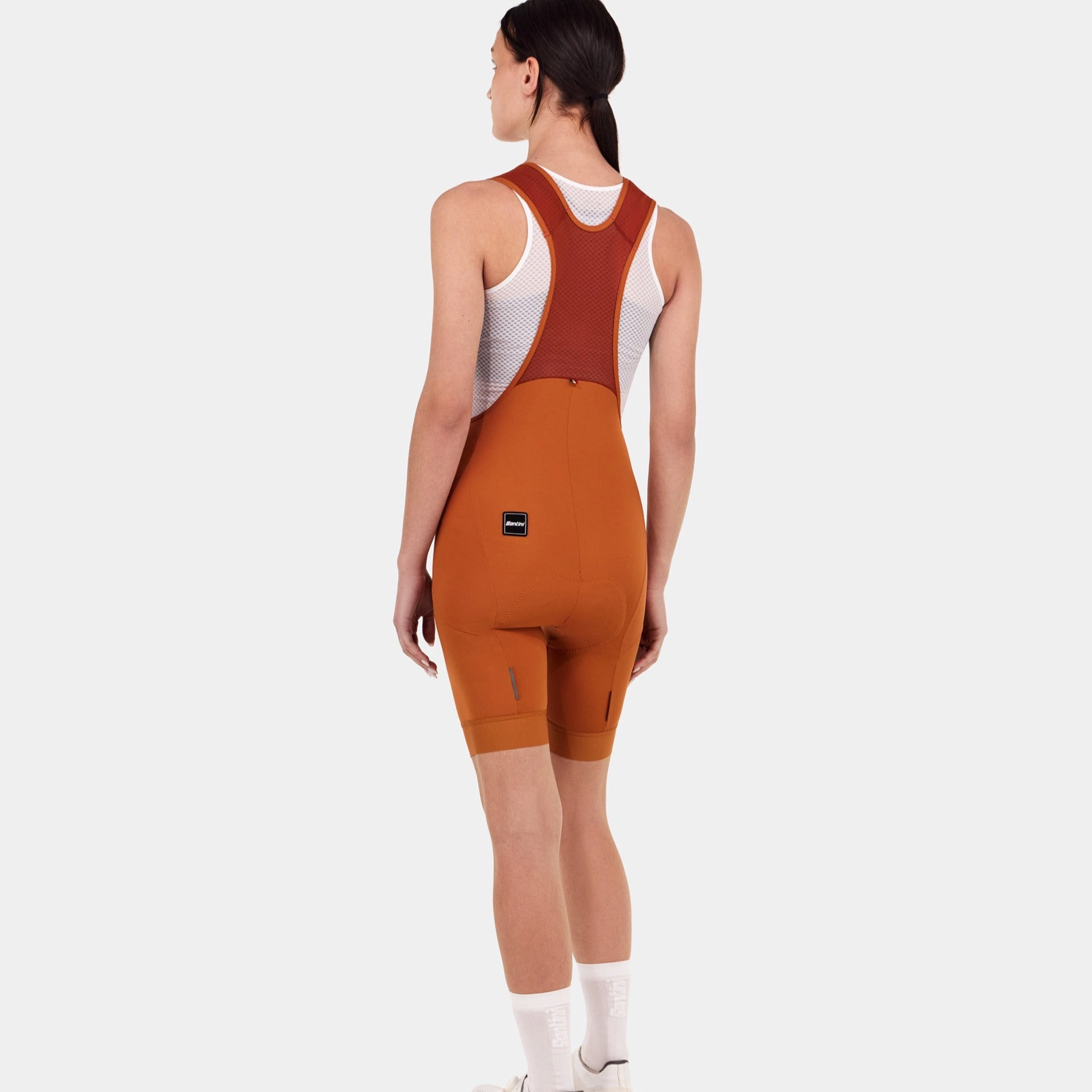 Santini RTR women bibshort - Orange