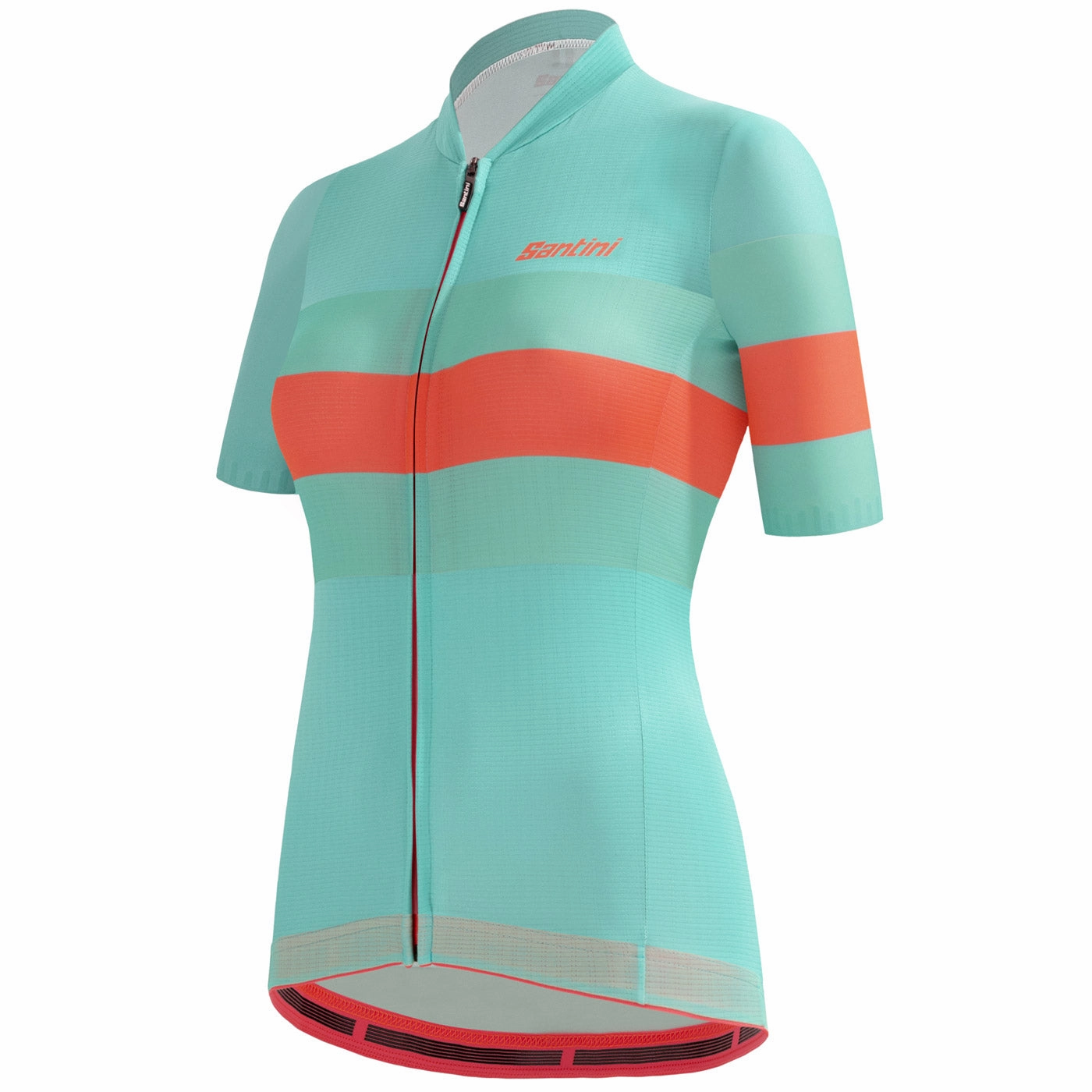 Santini Sleek Bengal woman jersey - Light blue