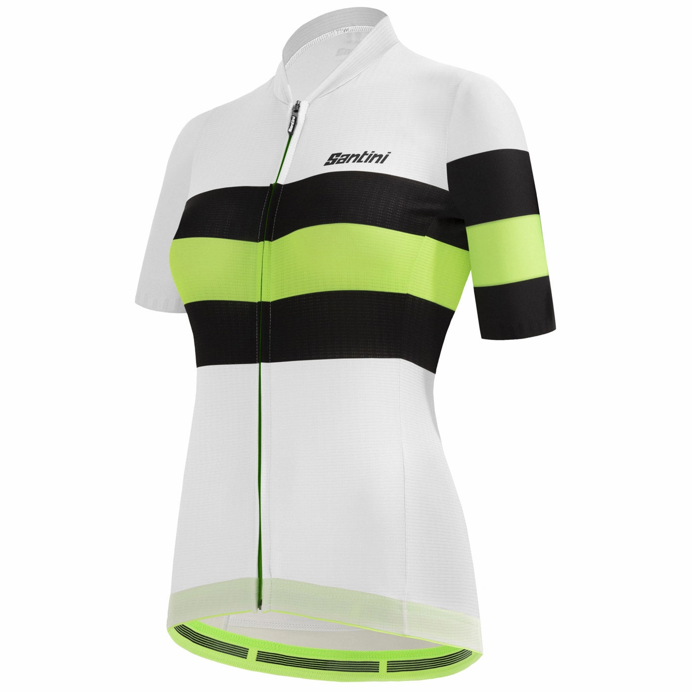 Santini Sleek Bengal woman jersey - White