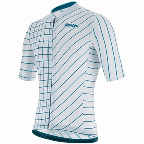 Santini Sleek Dinamo jersey - Silver