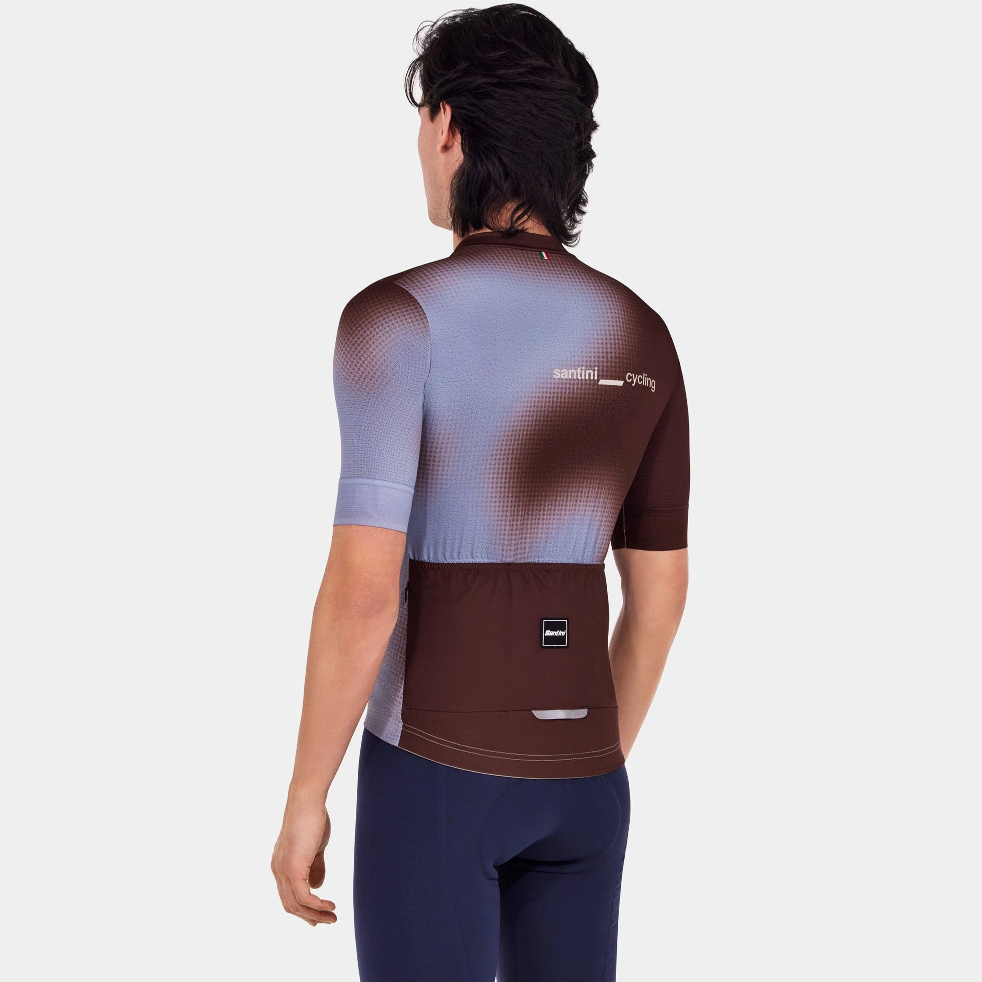 Santini Spot jersey - Light Blue