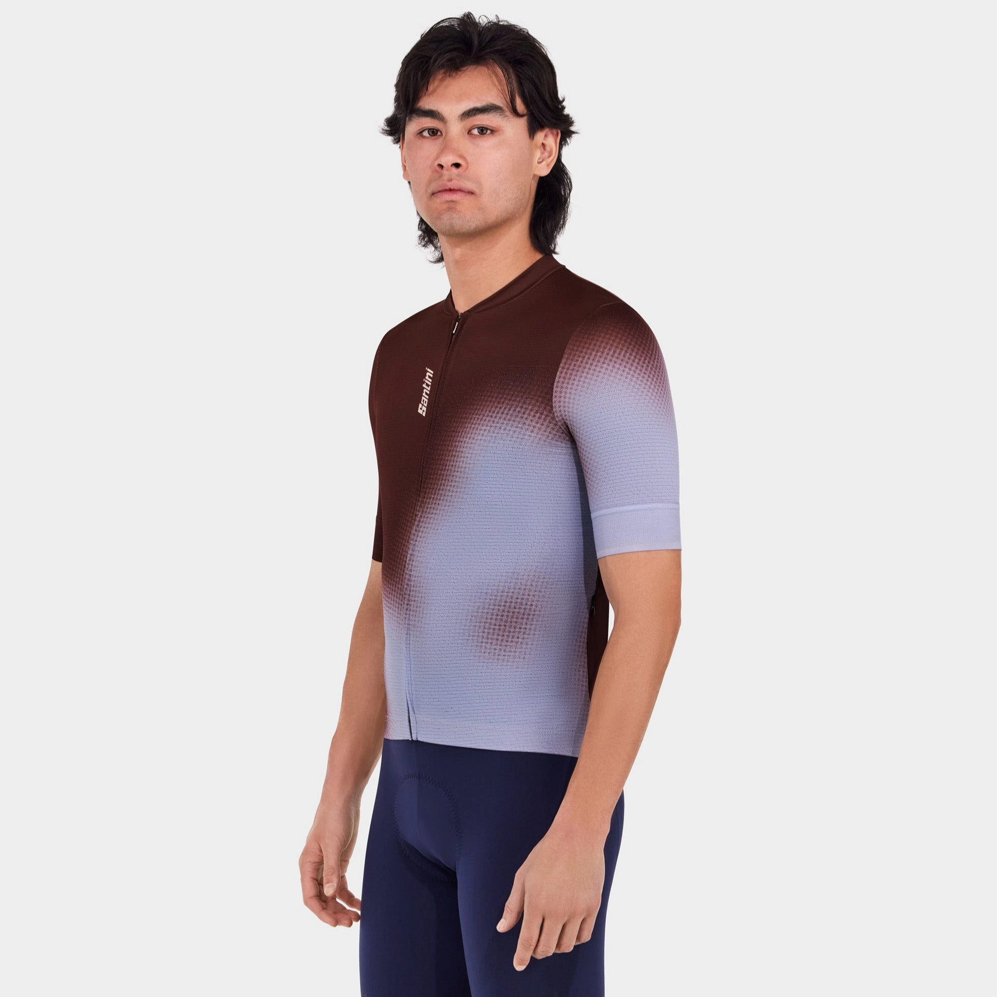 Santini Spot jersey - Light Blue