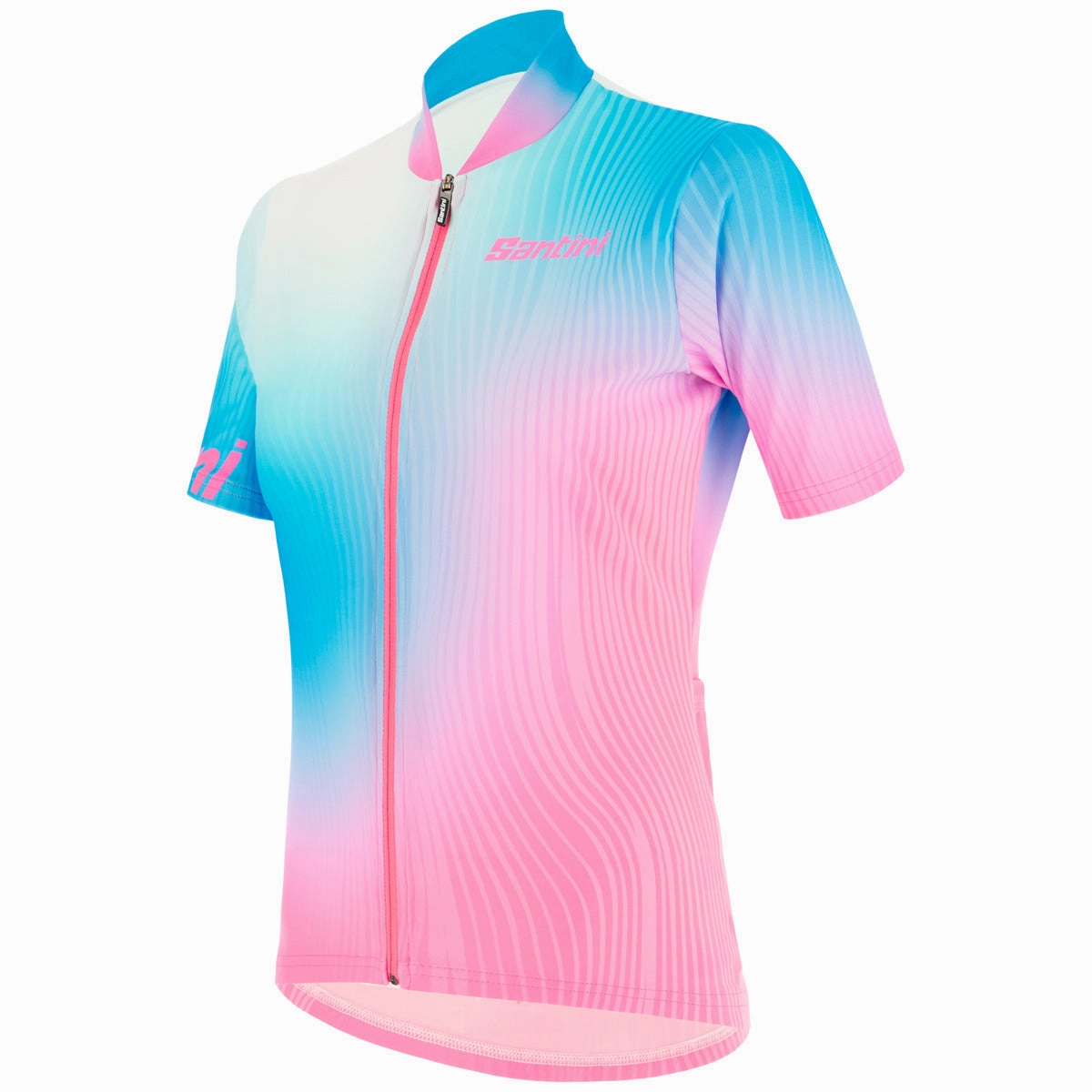 Santini Terra women jersey - Light blue