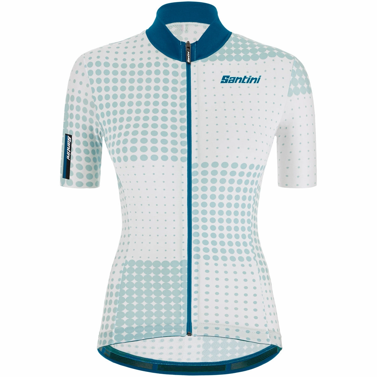 Santini Tono Sfera women jersey - Silver