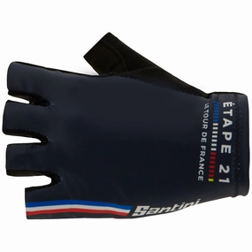 Santini Tour de France gloves - Trionfo
