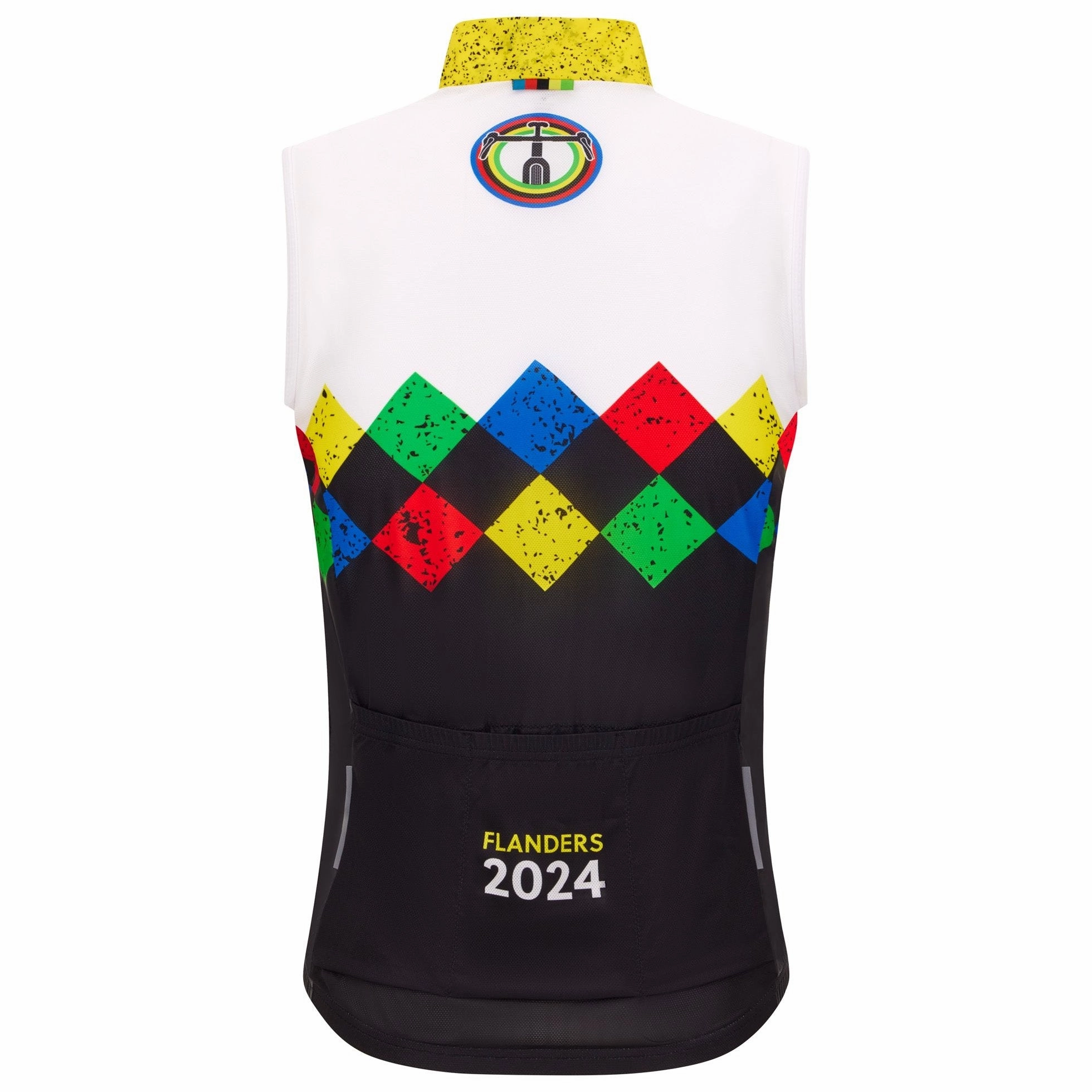 Santini UCI Gravel World Championship Flanders vest 2024