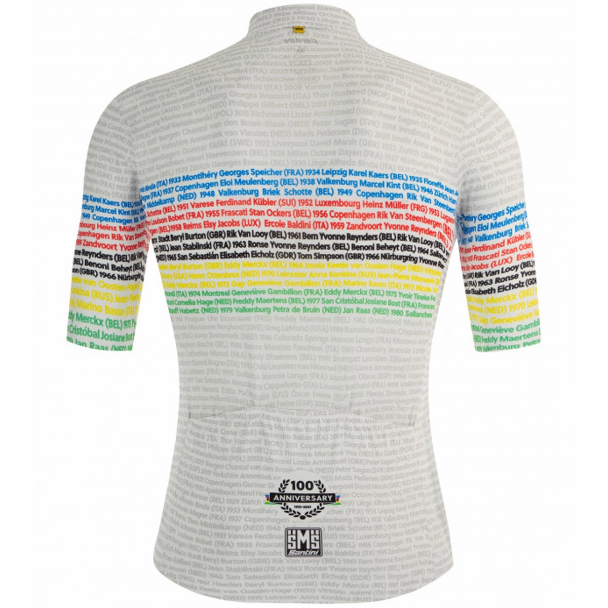 Santini UCI Road 100 Champions jersey