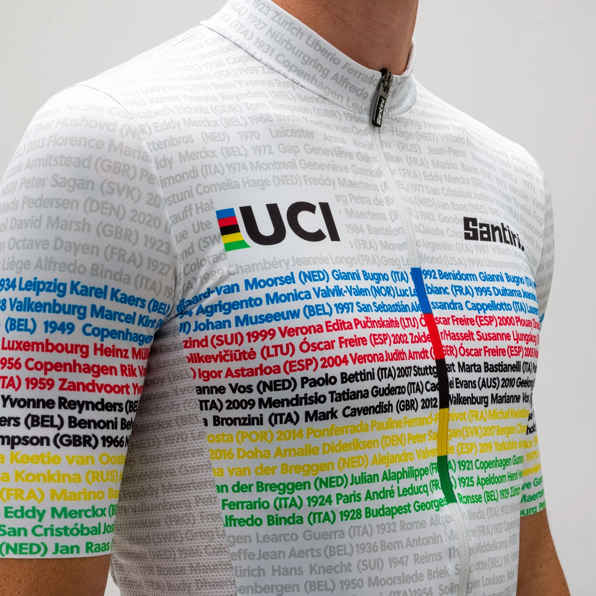 Santini UCI Road 100 Champions jersey